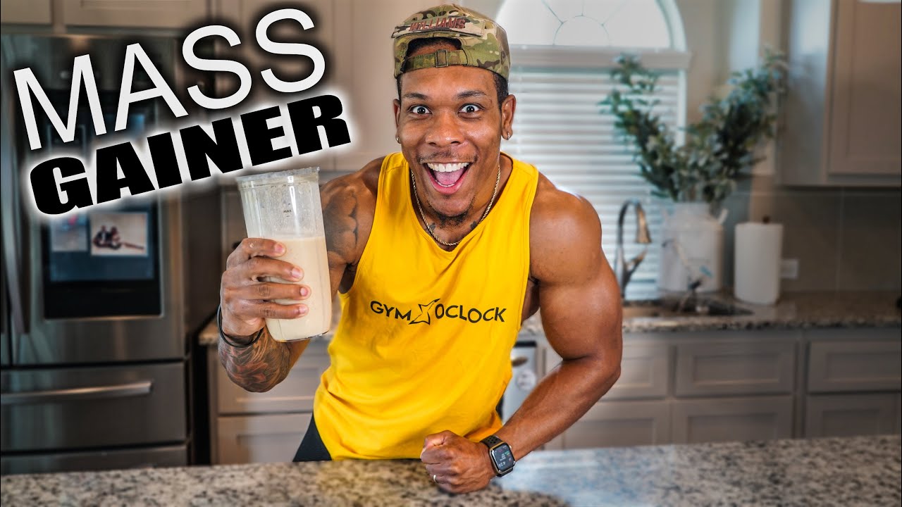 WEIGHT GAIN PROTEIN SHAKE(HOMEMADE MASS GAINER)