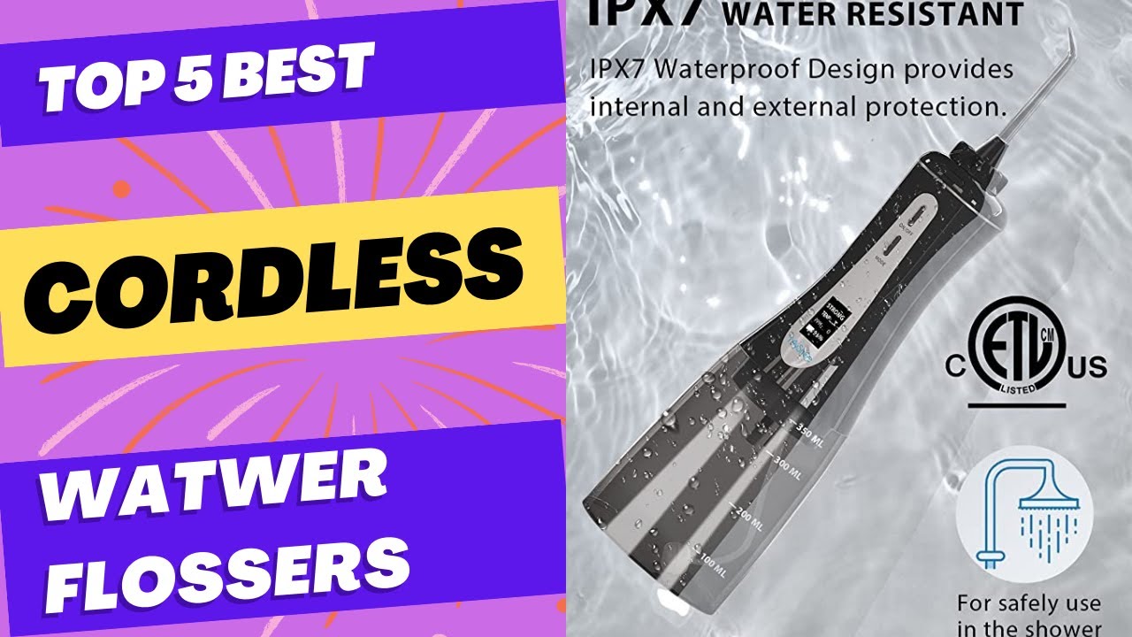 Best Cordless Water Flossers 2023