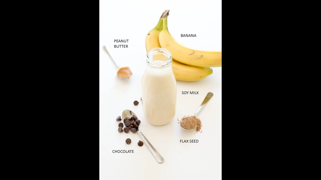 The best peanut butter banana protein smoothie 🔥