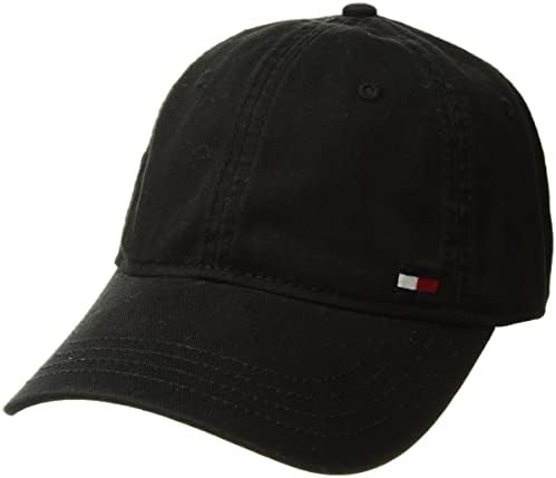 Tommy Hilfiger Men’s Cotton Billy Adjustable Flap Baseball Cap