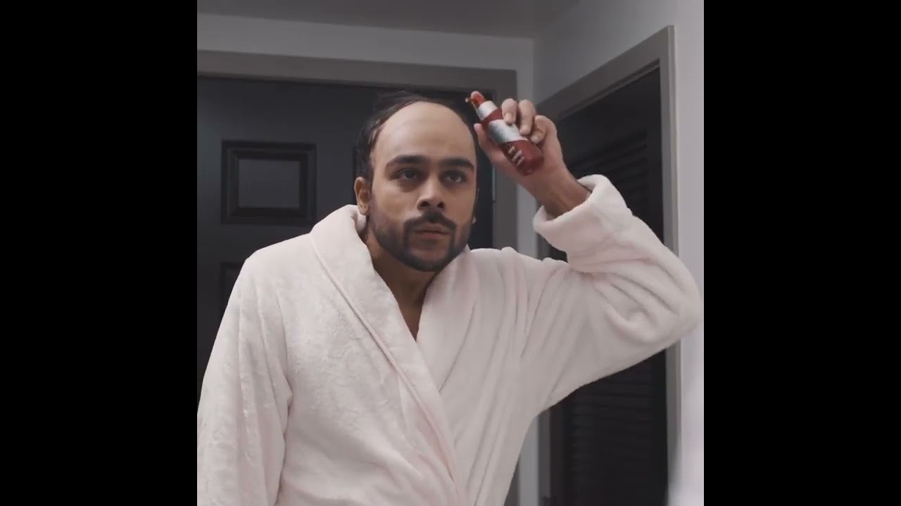 “When @oldspice Thickening System brings the thickness back to your hair  WARNING This video was no