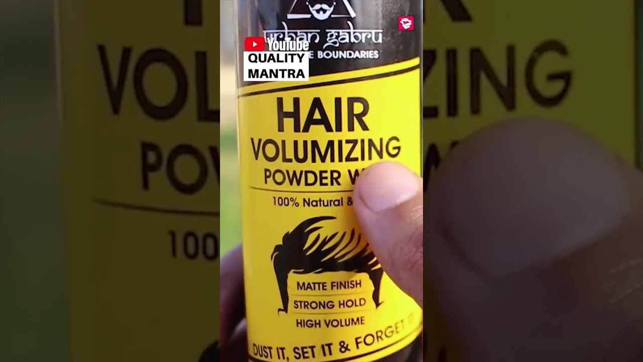 Increase Hair Volume in 2 Minutes💁‍♂️🧒 @QualityMantra #haircare #hairstyle