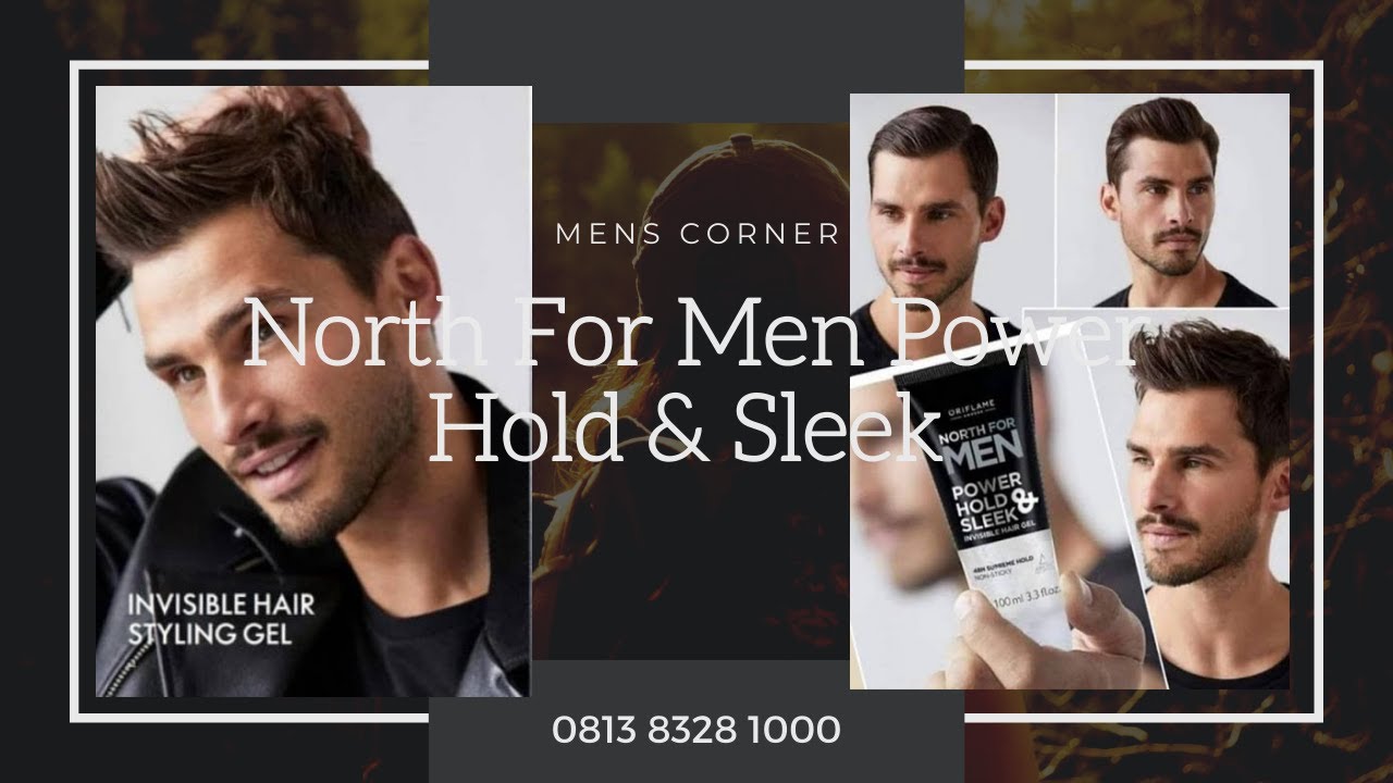 Mens Corner | North For Men Power Hold & Sleek Gel Rambut Pria