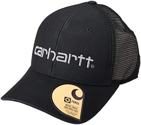 Carhartt Men’s Canvas Mesh-Back Logo Graphic Cap