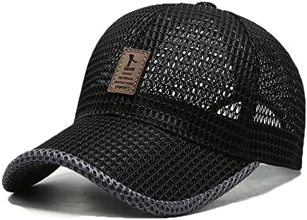 FASHIXD Summer Mesh Baseball Cap for Men Women Trucker Mesh Hat Baseball Hats Outdoor Sports Running hat