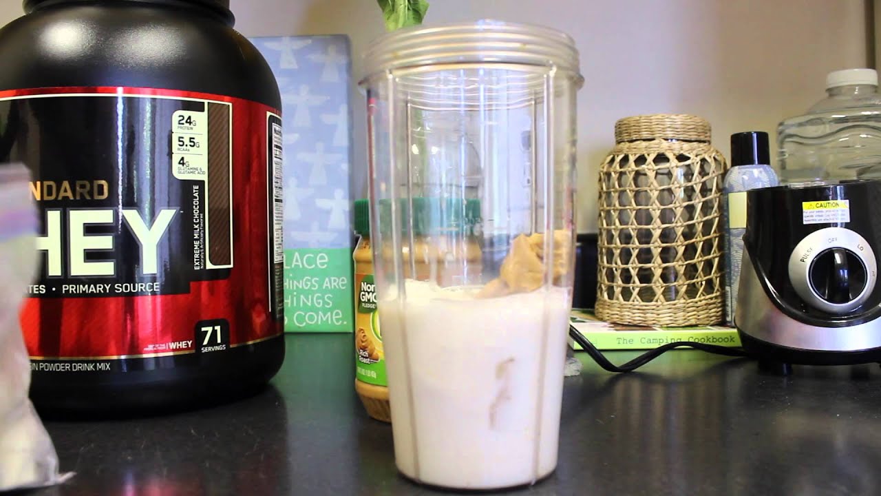 How to Make A Simple Delicious Muscle Building Protein Shake | @laynejacksonfitness