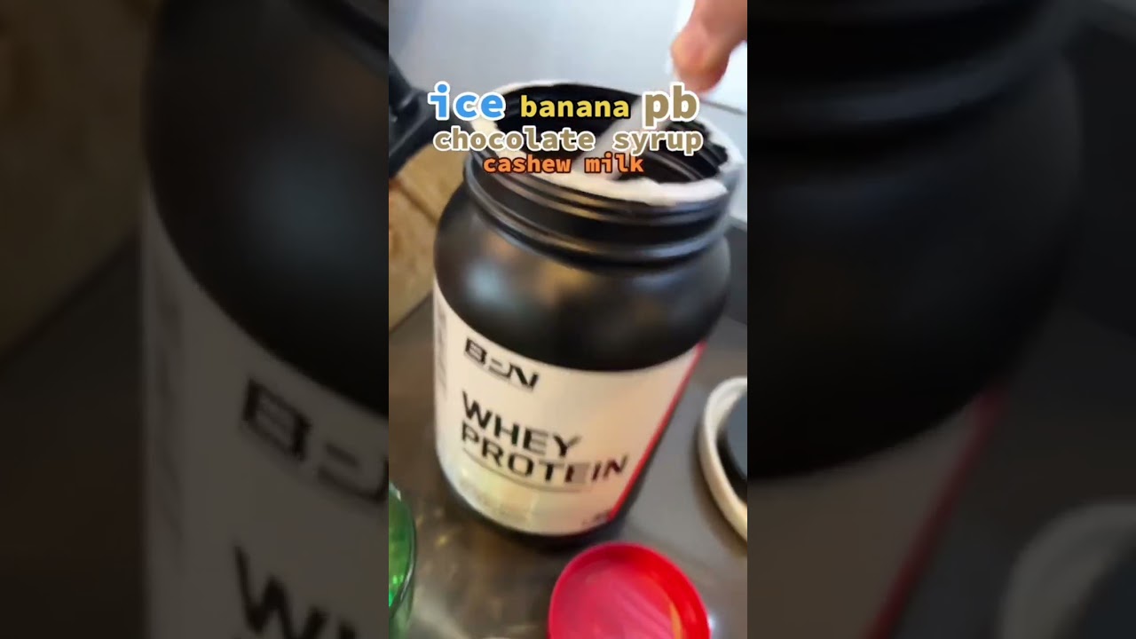 Cinnamon Roll Protein Shake Recipe