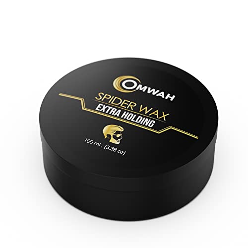 OMWAH Spider Wax – Long Lasting and Strong Hold Improve your Hair Volume and Texture Hair Wax for Men (100 ML Spider Wax)