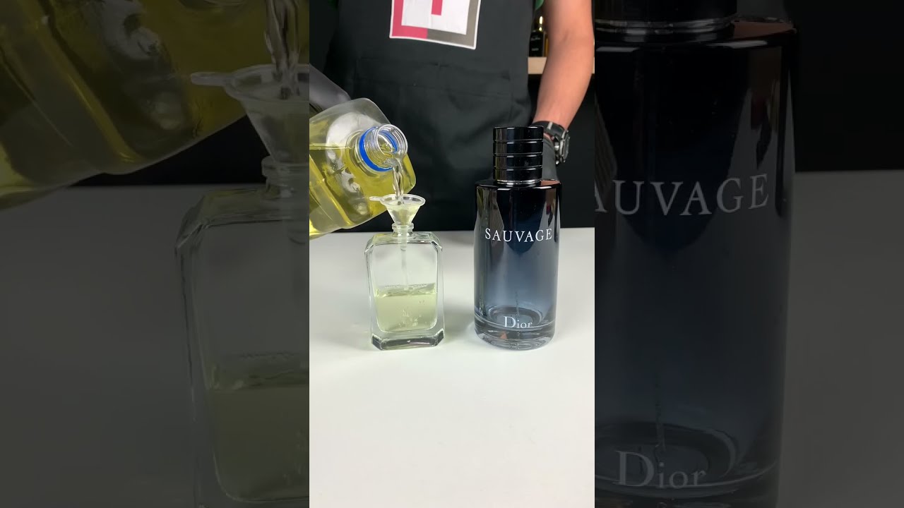 How to make Dior Sauvage? #shorts #fragrance #perfume #diorsauvage