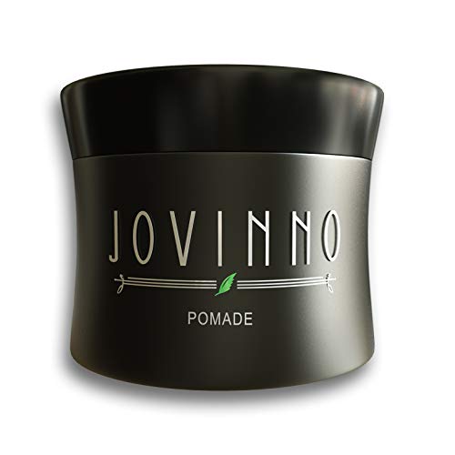 Jovinno Natural Premium Hair Styling Pomade/Hair Wax – Medium to Strong Hold Clear Thick Formula Palmade Non-Greasy Water Soluble. Made in France. 5oz (Pack of 1)