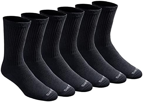 Dickies Men’s Dri-tech Essential Moisture Control Crew Socks Multipack