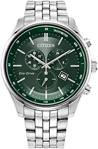 Citizen Men’s Classic Corso Eco-Drive Watch, Chronograph, 12/24 Hour Time, Date, Sapphire Crystal