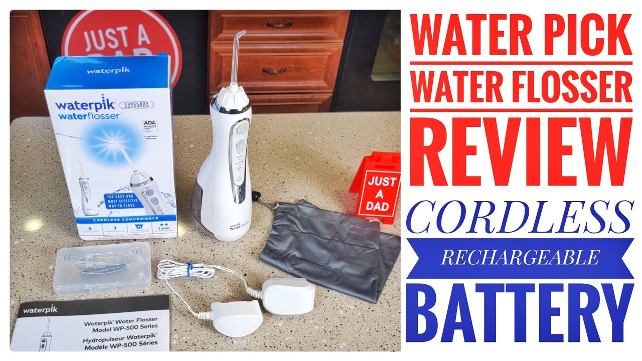 Waterpik Cordless Water Flosser for Teeth Waterproof WP-560 Review  Great for Invisalign Aligners