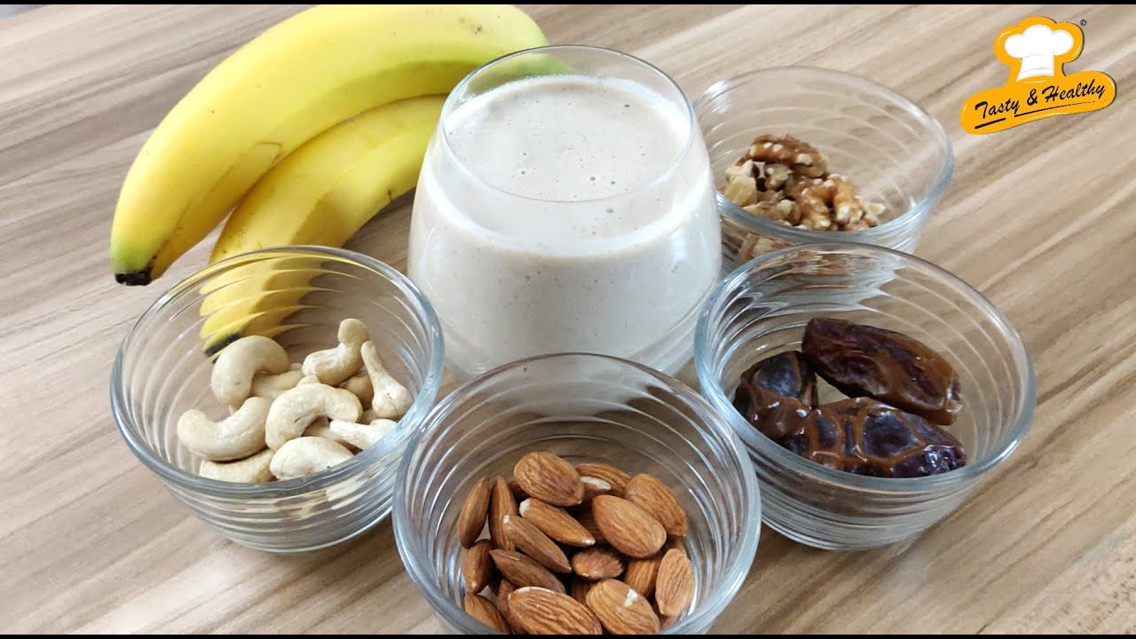 Dry Fruit Juice | Dry Fruit Milk Shake | Banana Dry Fruit Milkshake | High Protein Shake