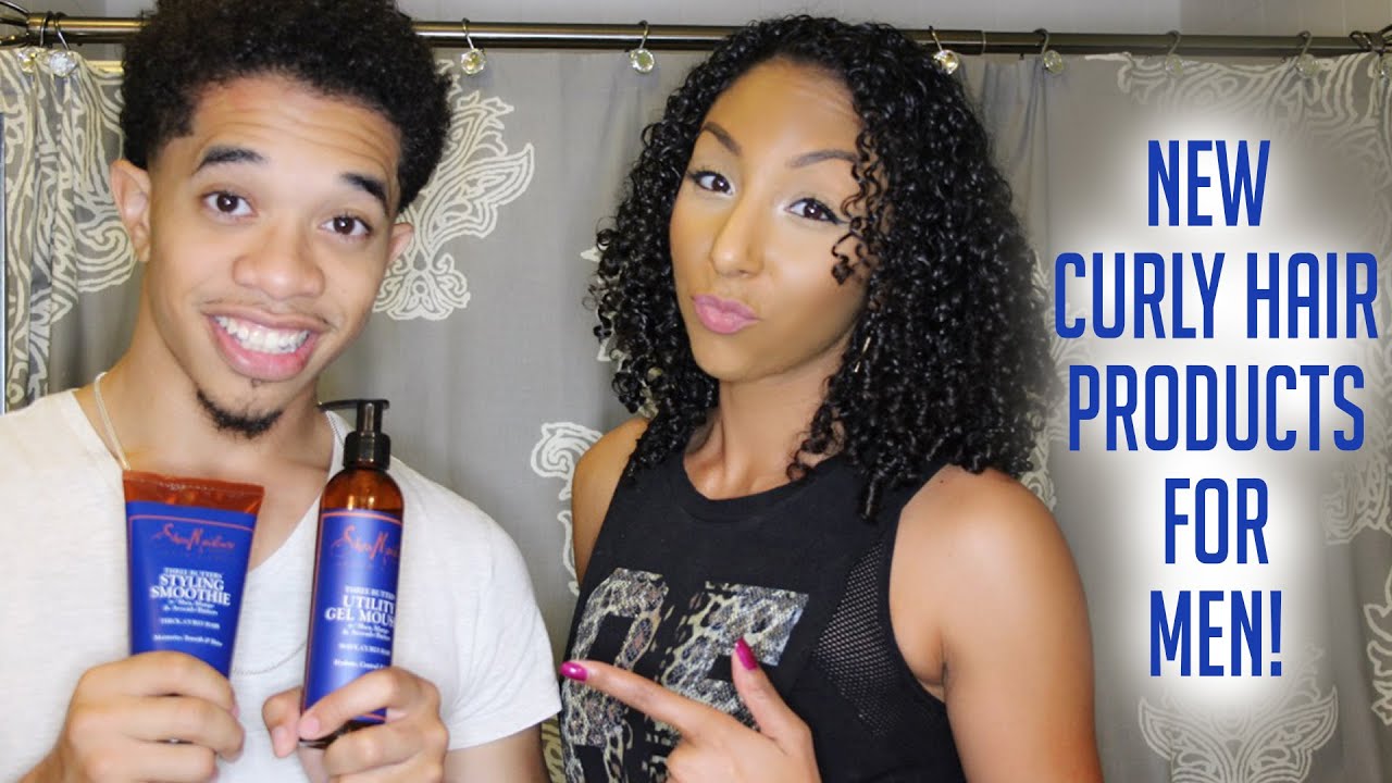 NEW Curly Hair Products for MEN | BiancaReneeToday