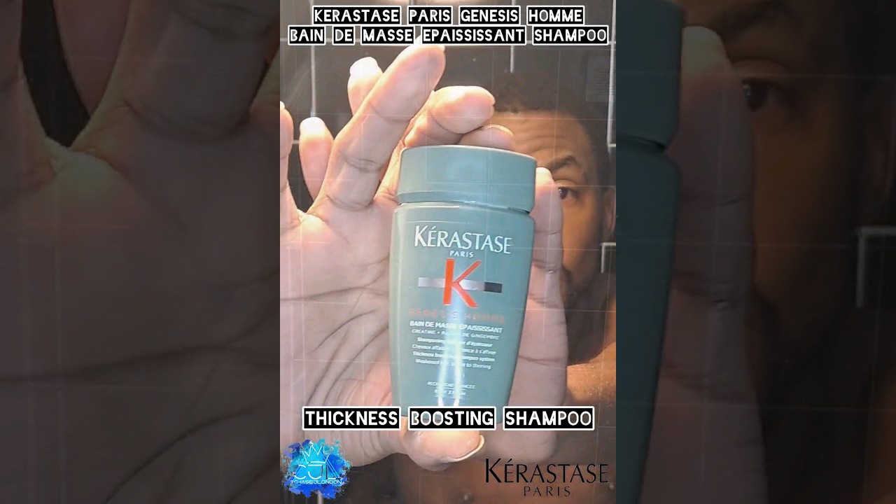 BRAND : @KerastaseUK GENESIS HOMM EPRODUCT : Bain de Masse Épaississant Shampoo