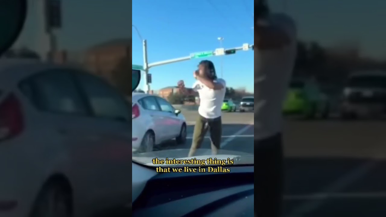 WATCH THIS!!🚨😱 – CRAZY Dreadlock Man Jumps On Random Cars🤯😲 #dreadlockjourney