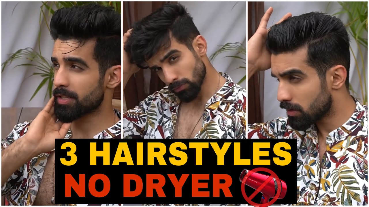 Top 3 Hairstyles *NO DRYER* #shorts #hairstyle