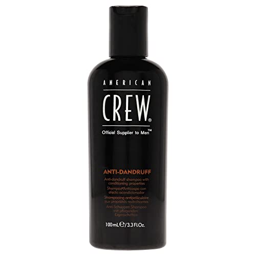 American Crew Men’s Shampoo, Anti-Dandruff Shampoo, 3.3 Fl Oz