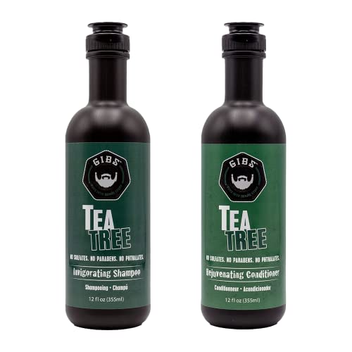 GIBS Tea Tree Shampoo & Conditioner Set