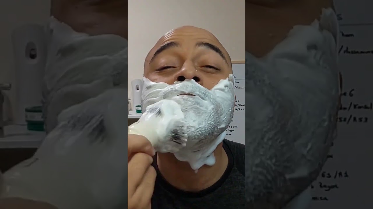 ASMR Lathering Stirling Green SATISFYING💈🔊🧼#asmr #lathering #shavingproducts #wetshaving #satisfying