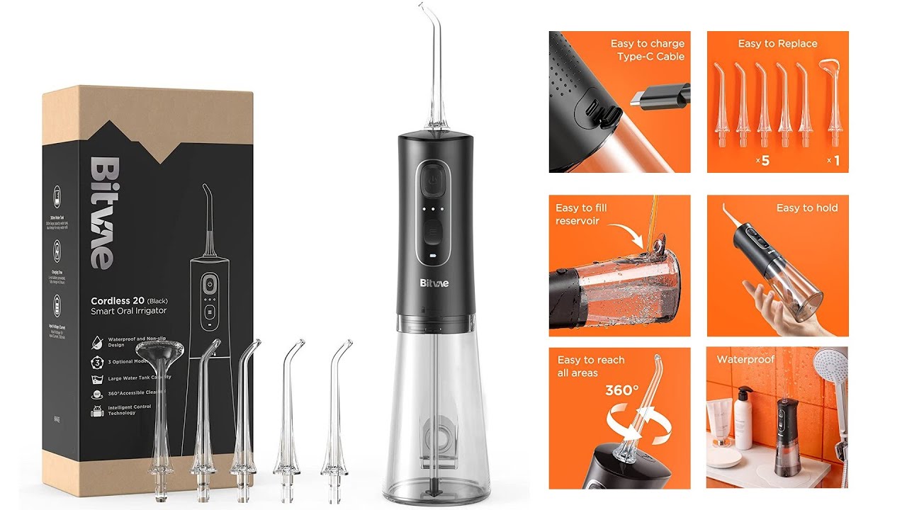 Bitvae Cordless C2 300ML Water Flosser Review