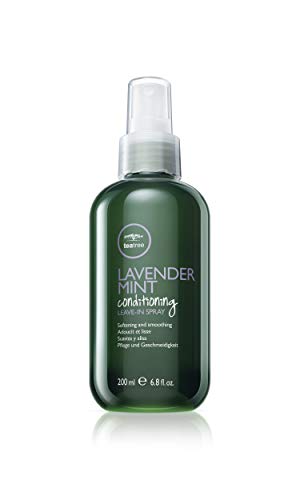 Tea Tree Lavender Mint Conditioning Leave-In Spray, Lightweight Leave-In Conditioner, Softens + Smoothes, For Coarse + Dry Hair, 6.8 fl. oz.