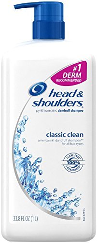 Head & Shoulders Classic Clean Dandruff Shampoo 33.8 fl oz (Pack of2)