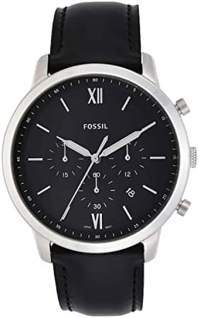 Fossil Neutra Men’s Chronograph Watch with Stainless Steel Bracelet or Genuine Leather Band