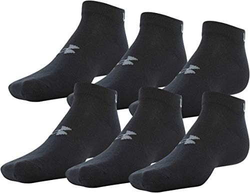 Under Armour Men’s Essential Lite Low Cut Socks, 6-Pairs