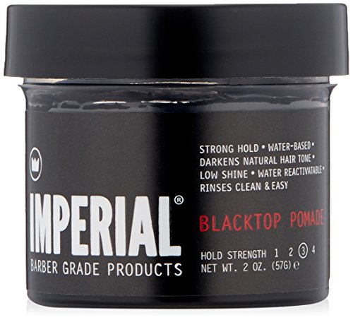 Imperial Barber Pomade, Blacktop, 2 oz