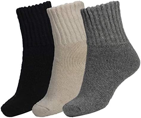 BomKinta Boot Socks for Women Winter Solid Thick Warm Socks Cozy Crew Socks Christmas Gift