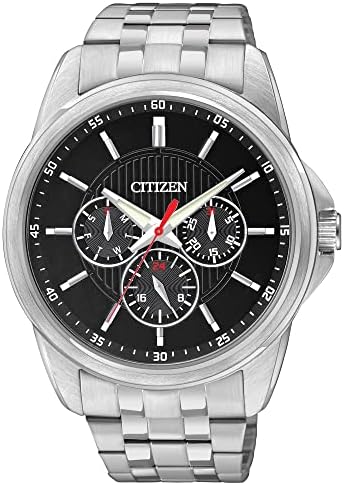 Citizen Quartz Mens Watch, Stainless Steel, Classic