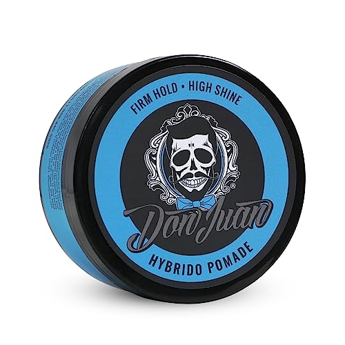 Don Juan Hybrido Pomade | Water Based | Strong Hold | High Shine | Natural Plant Extracts and Ocean Minerals | Summer Sea Breeze Scent, 4 oz.