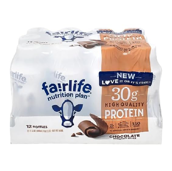 Fairlife Nutrition Plan High Protein Chocolate 30g Shake,Gelatin Free,11.5fl.oz,(12 Pack) – PACK OF 1