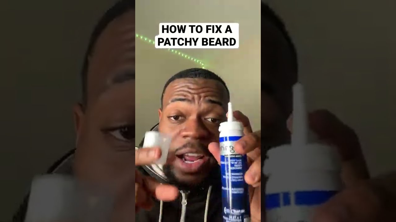 HOW TO FIX A PATCHY BEARD 😱🔥#shorts