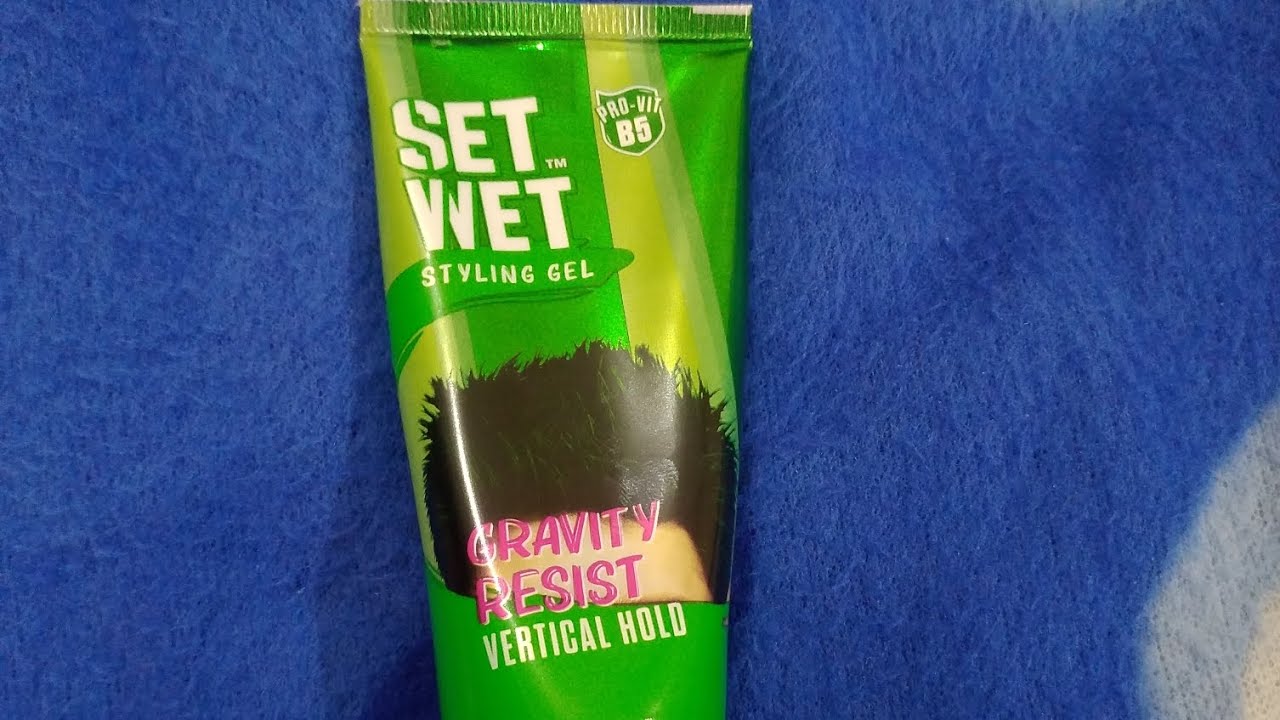 Set Wet Vertical Hold Styling Hair Gel 50 ml Review