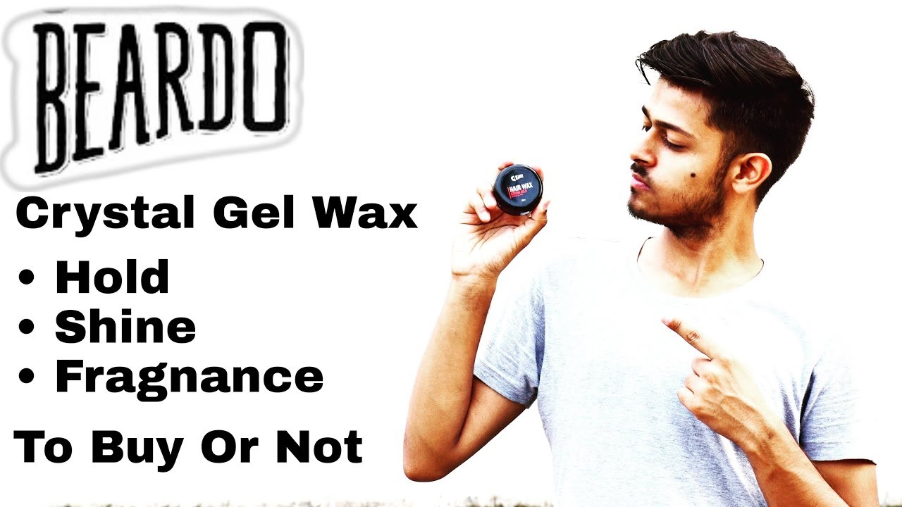 Beardo Hairwax | Honest Review | Crystal Gel Wax |