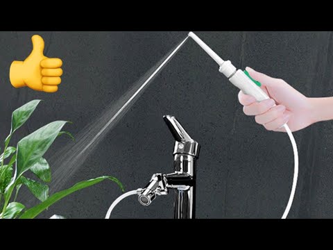 Oral Irrigator Toothflush MK104 Tankless Water Flosser Review by Skywind007