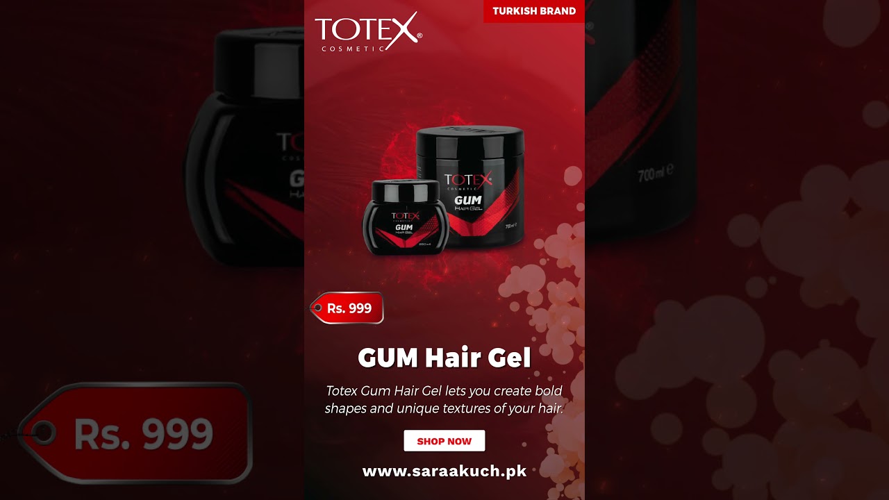 Totex Hair Gel (Gum)