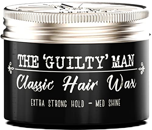 Immortal NYC Exclusive ‘The Guilty Man’ Classic Hair Wax – Extra Strong Hold – Medium Shine – 100 Ml/3.4 Oz