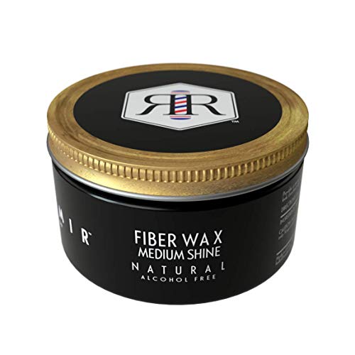 Reamir Men’s Hair Fiber Wax – Men’s Styling Products – Strong All Day Hold – Medium Shine – Non Greasy Formula – All Natural 4 oz