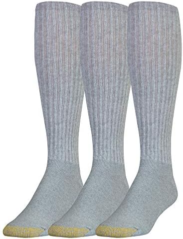 GOLDTOE Men’s Ultra Tec Performance Over-The-Calf Athletic Socks, Multipairs