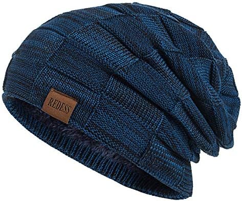 REDESS Beanie Hat for Men and Women Winter Warm Hats Knit Slouchy Thick Skull Cap