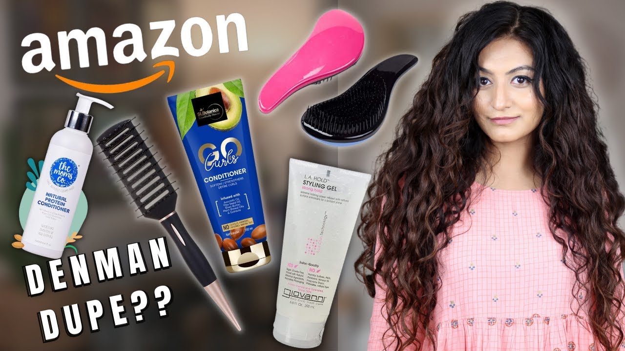 AMAZON INDIA HAUL – WAVY & CURLY HAIR PRODUCTS & ACCESSORIES