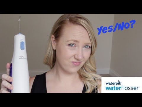 HONEST WATERPIK WATER FLOSSER REVIEW!! CORDLESS EXPRESS.