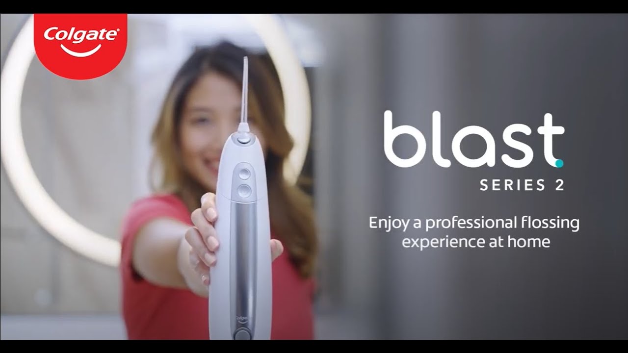 How To Use Colgate Blast Series 2 Water Flosser