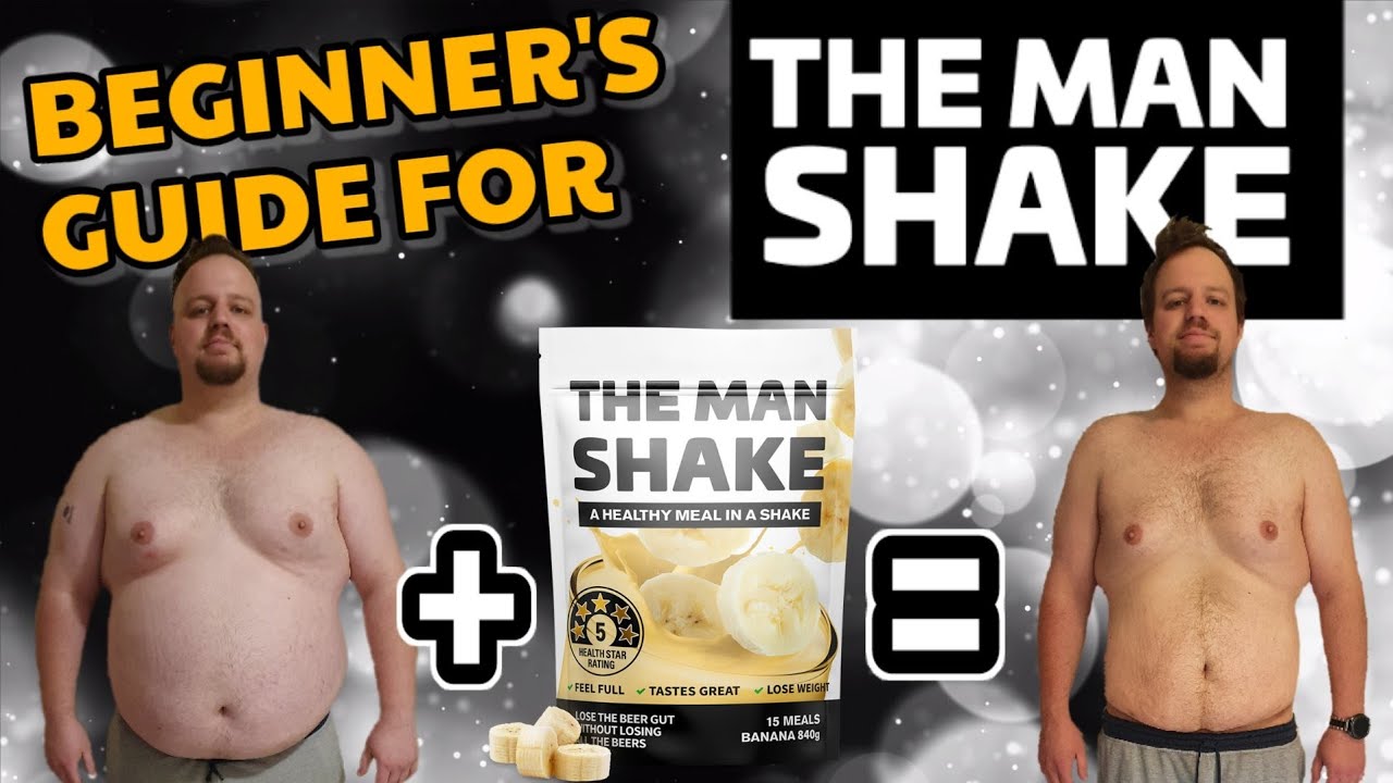 HOW TO USE THE MAN SHAKE – EASY WEIGHT LOSS with no exercise!!