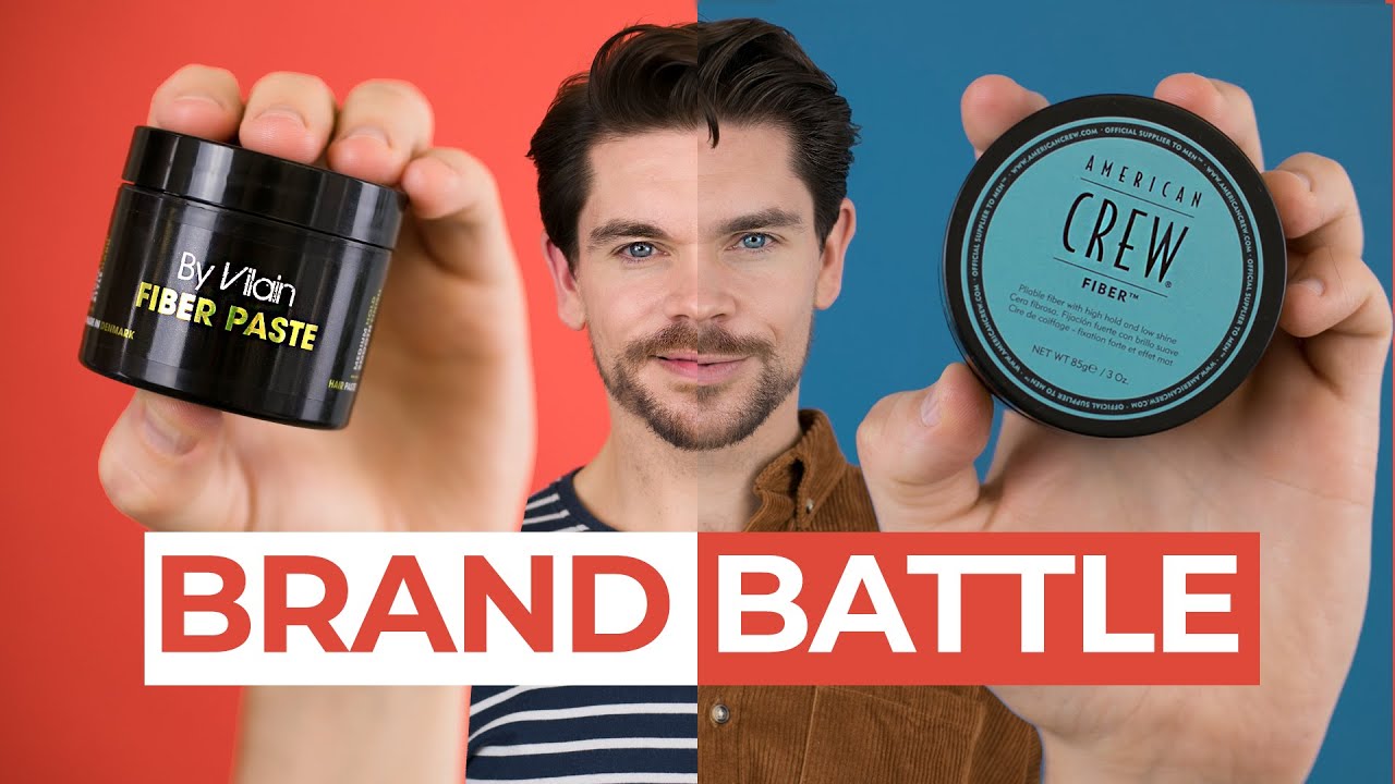 By Vilain Fiber Paste vs. American Crew Fiber | Brand Battle